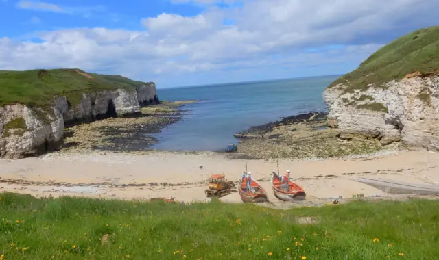 Flamborough North Landing bay