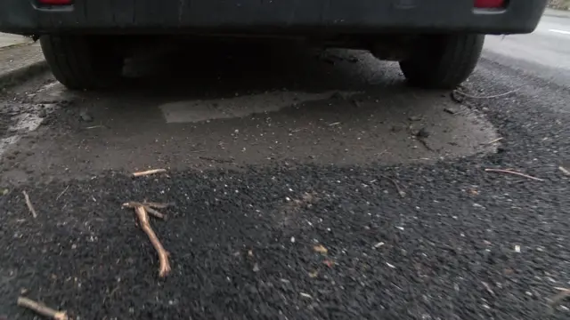 Cars were resurfaced around in one Plymouth road