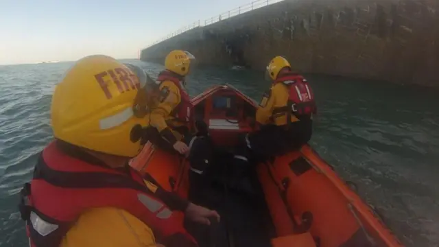 Jersey Fire and Rescue Inshore Lifeboat