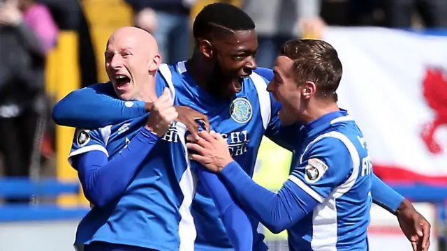 Macclesfield celebrate