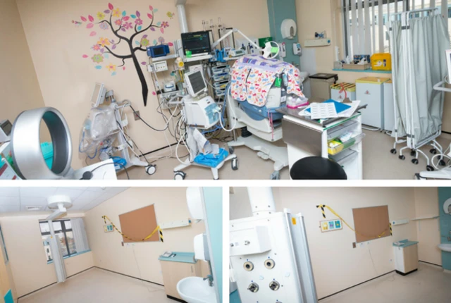 Neonatal Intensive Care Unit before refurbishment