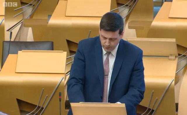 Employability Minister Jamie Hepburn