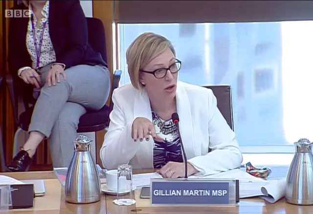 SNP MSP Gillian Martin