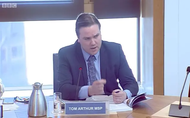 SNP MSP Tom Arthur