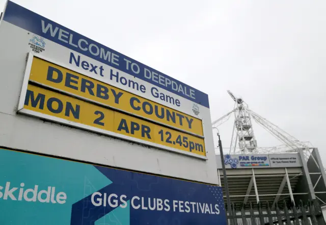 Deepdale sign