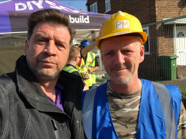 Nick Knowles and Paul Matson.