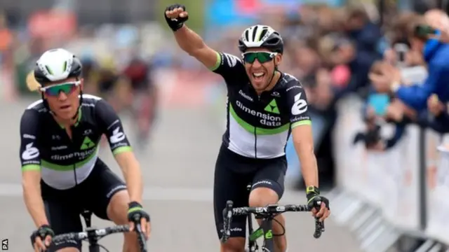 Serge Pauwels winning last year's Tour de Yorkshire