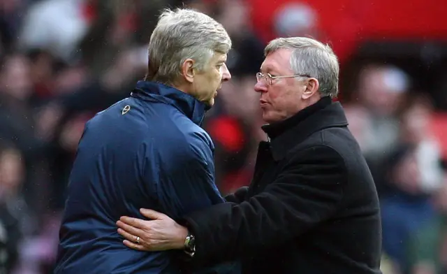 Arsene Wenger and Sir Alex Ferguson