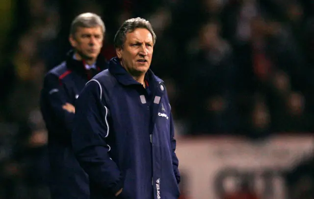 Neil Warnock and Arsene Wenger