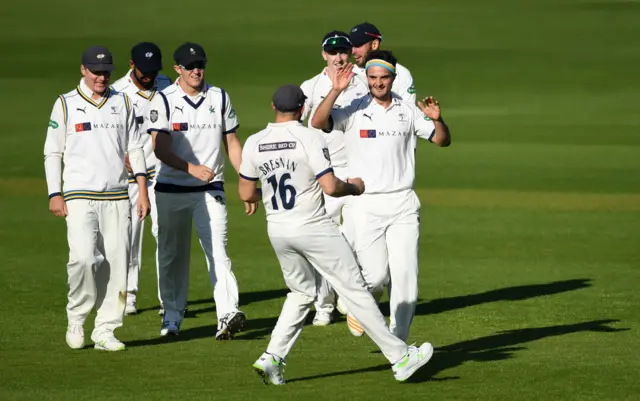 Yorkshire celebrate