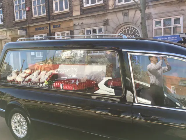 Funeral hearse