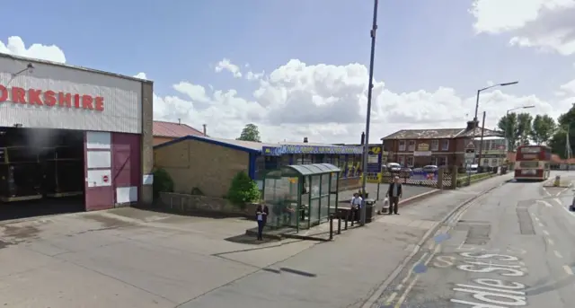 Driffield bus station.