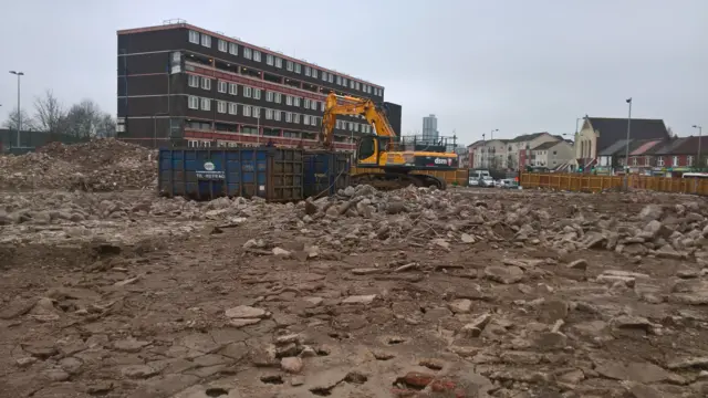 Demolition work