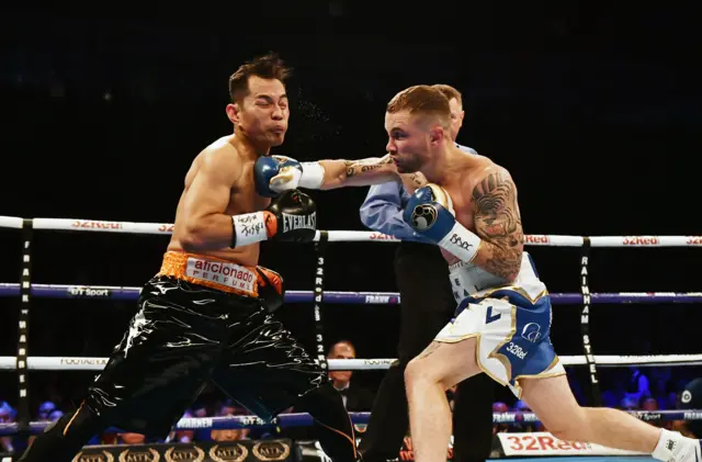 Carl Frampton and Nonito Donaire