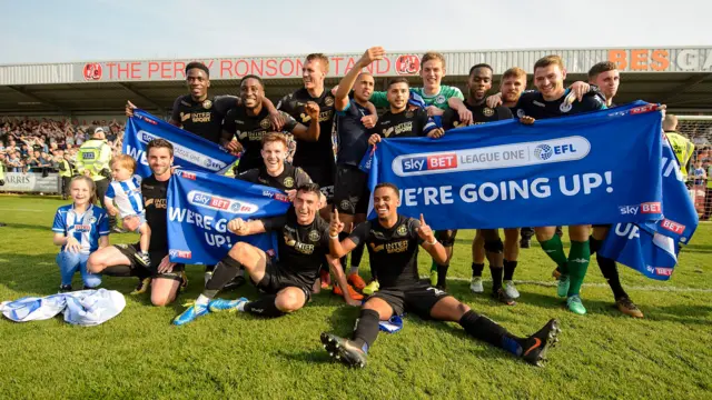 Wigan celebrate