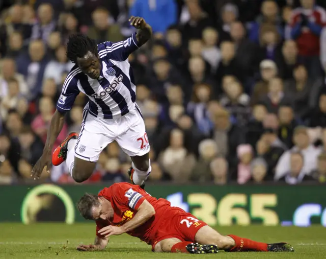 West Brom v Liverpool