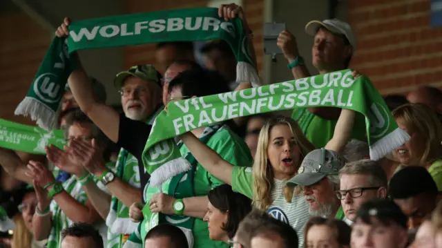 Wolfsburg fans