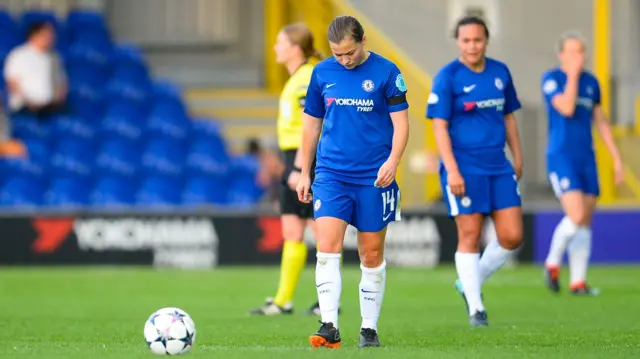 Chelsea dejected