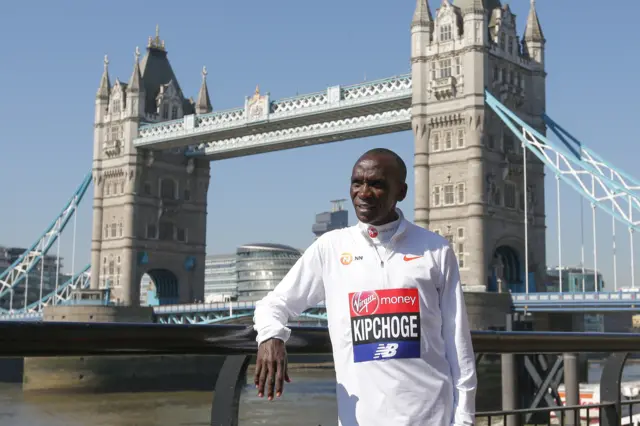 Kenya's Eliud Kipchoge