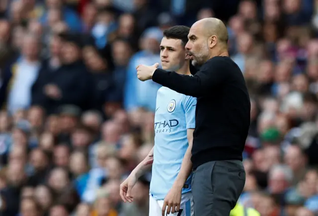 Foden and Guardiola