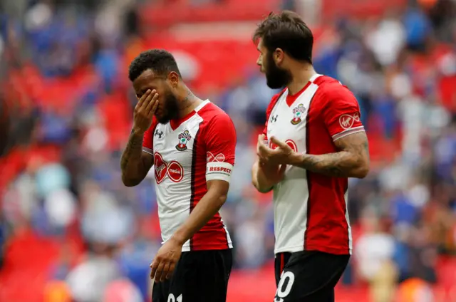 Ryan Bertrand and Charlie Austin