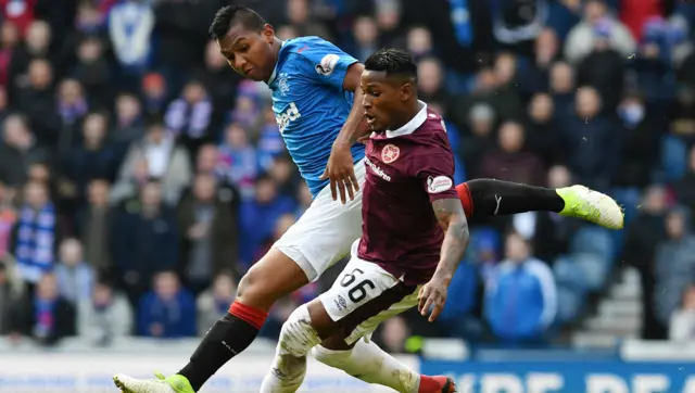 Rangers v Hearts