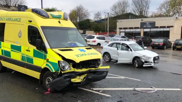 Ambulance crash