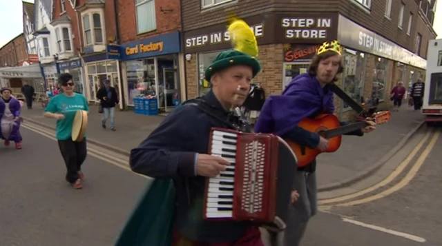 Parade musicians