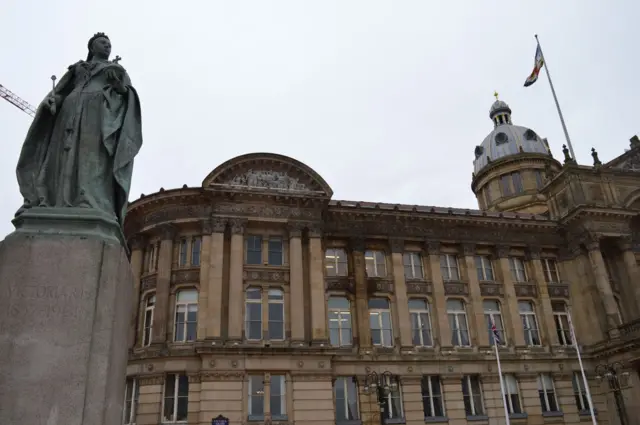 Queen Victoria in Victoria Square, Birmingham