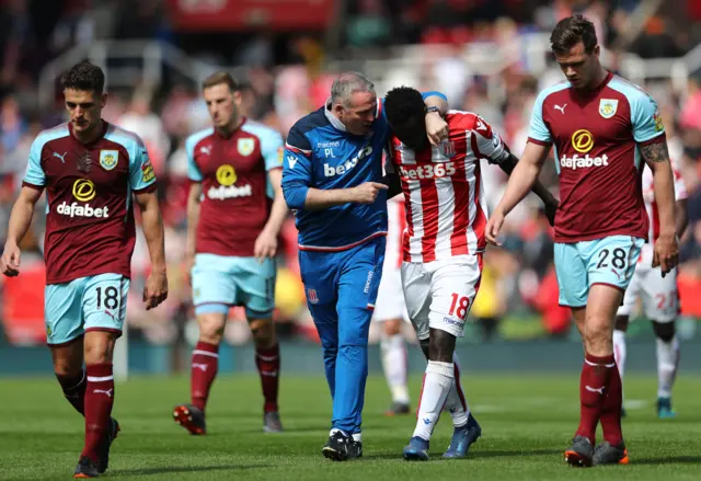 Paul Lambert talks to Mame Biram Diouf