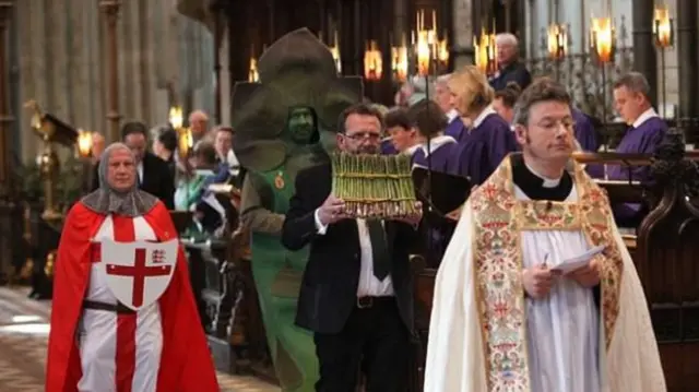 Asparagus blessing in 2017