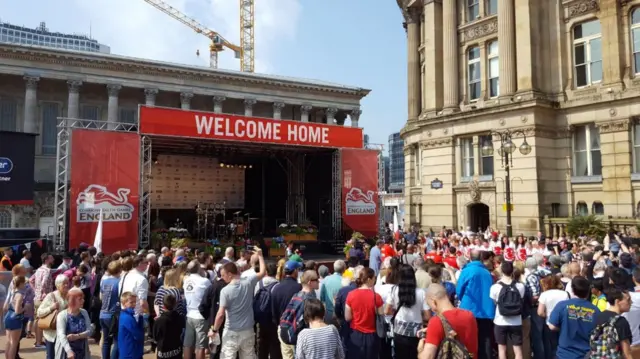 Commonwealth Games 2018 homecoming in Birmingham