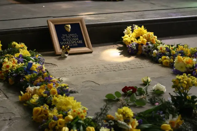 Shakespeare's grave