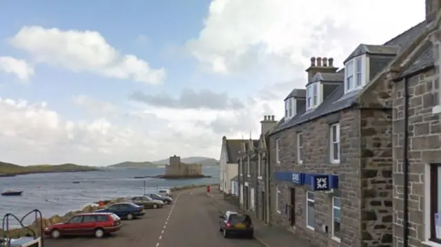 The RBS branch in Castlebay is the last bank on Barra