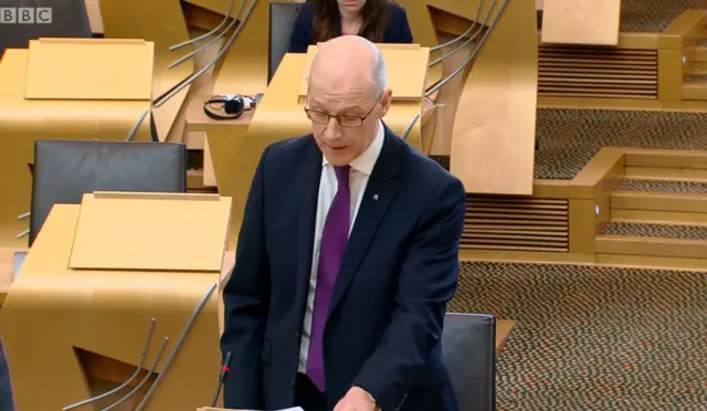 Deputy First Minister John Swinney