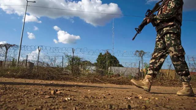 Nepali soldier in South Sudan