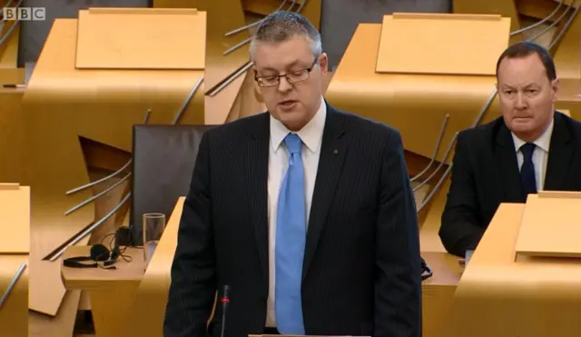 SNP MSP Stuart McMillan