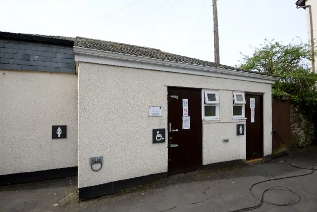 Coronation Road public toilets in Totnes