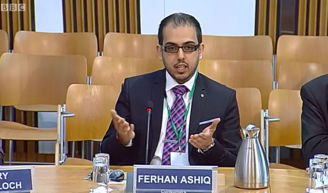 Ferhan Ashiq from Prestonpans Community Council