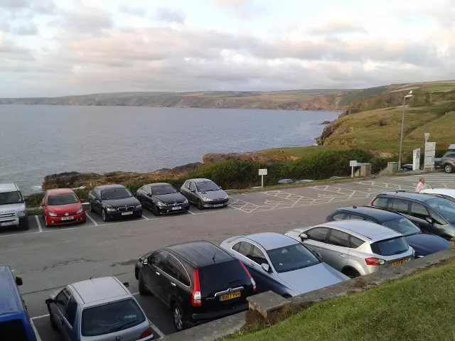 Car park at Port Isaac