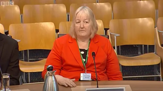 Sheila Fletcher from the Mobility and Access Committee for Scotland