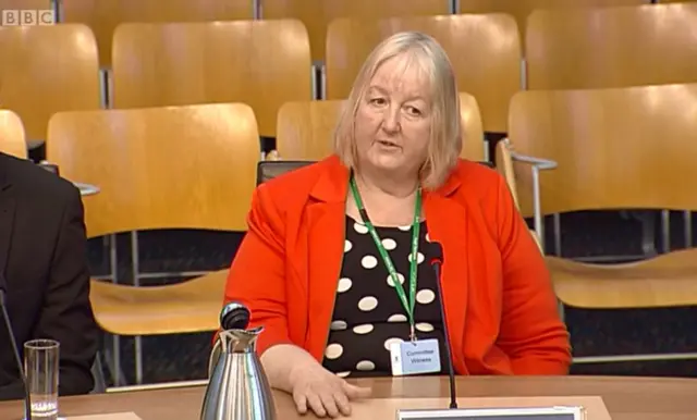 Sheila Fletcher from the Mobility and Access Committee for Scotland