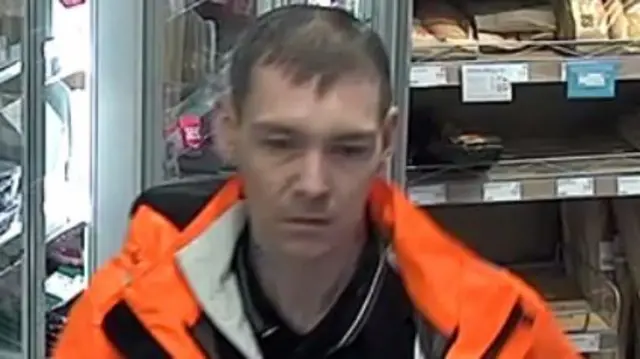 CCTV image of a man