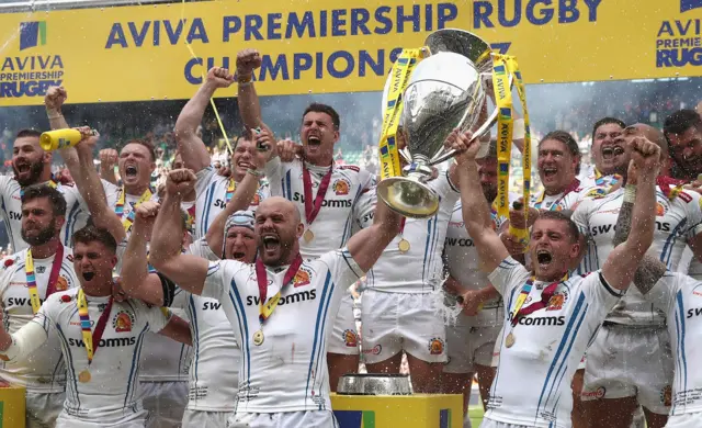 Exeter lift 2017 Premiership title