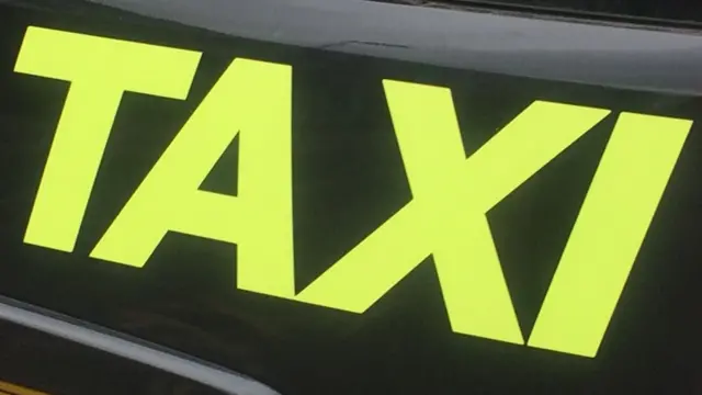 Taxi sign