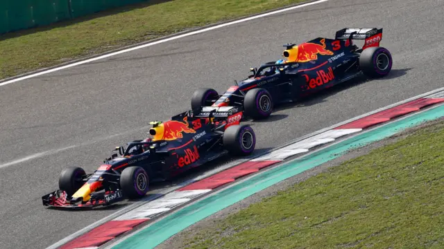 Max Verstappen and Daniel Ricciardo