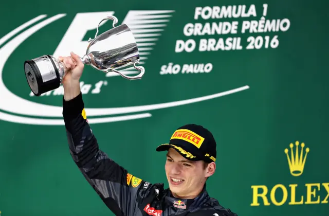 Max Verstappen Brazilian Grand Prix 2016