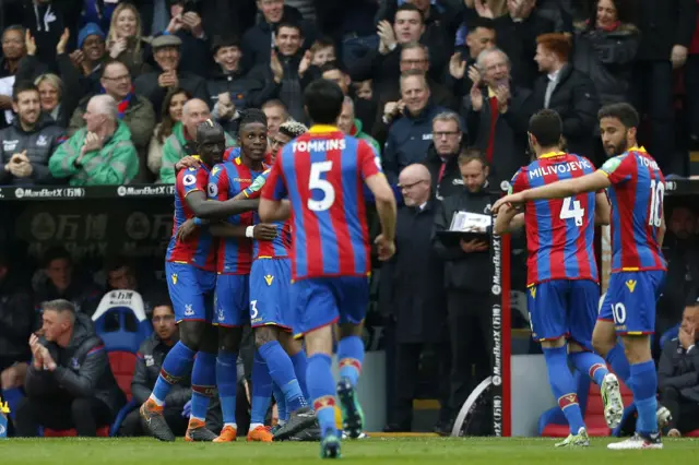 Crystal Palace celebrate