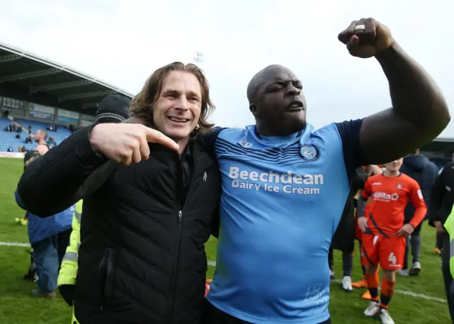 Gareth Ainsworth; Adebayo Akinfenwa