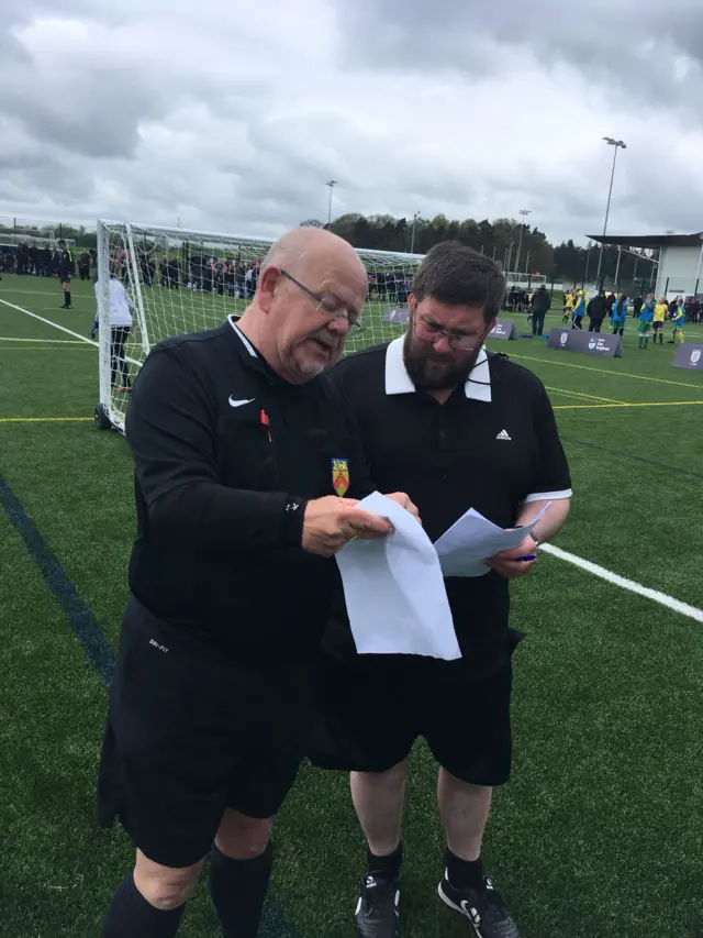 FA People's Cup finals referees